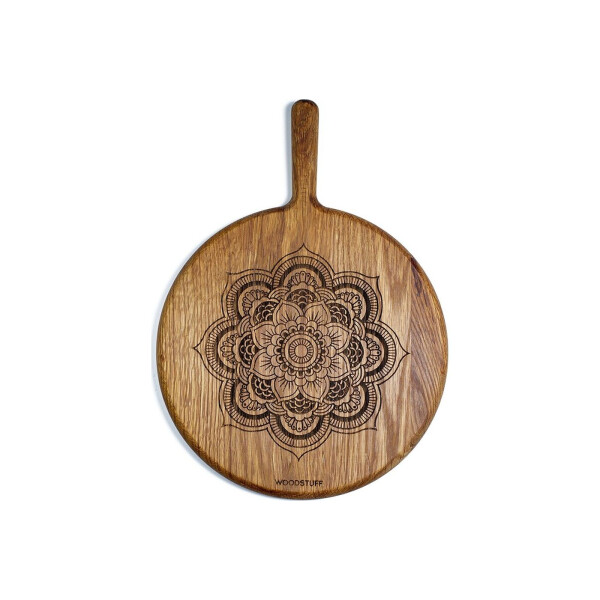 

Доска WOODSTUFF Мандала с гравировкой, 25 см (wds_0031)
