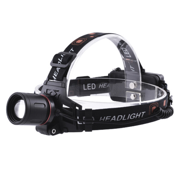 

Фонарь Police 2177-1-T6 Налобный, ЗУ 220V/12V, zoom, Box Черный (1007-002-00)