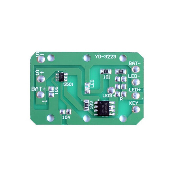 

Цифровой драйвер BauTech 2199 Для налобных фонарей Зеленый (1007-010-00)