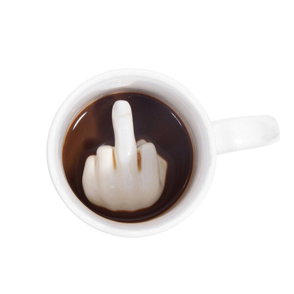 

Чашка Fuck Mug С пальцем 3D (1006-060-00)