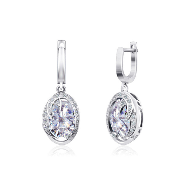 

Серебряные серьги Сильвекс 925 9 гр (СК2Ф/411)