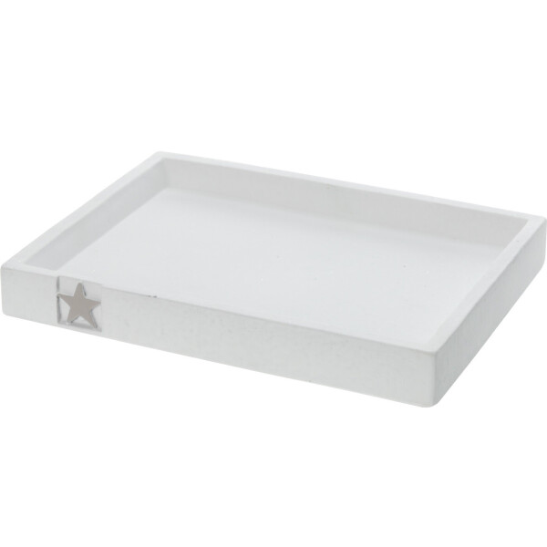 

Поднос H&S COLLECTION с серой звездочкой, 24x18x3 см (APF420080)