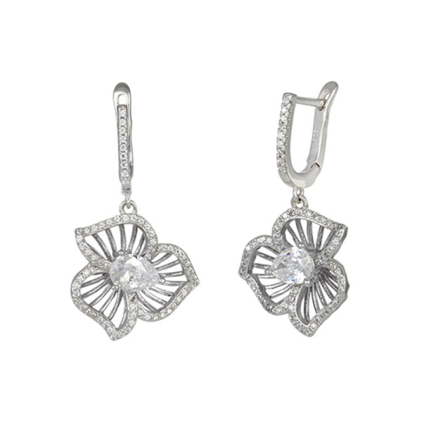 

Серебряные серьги Сильвекс 925 6 гр (СК2Ф/480)
