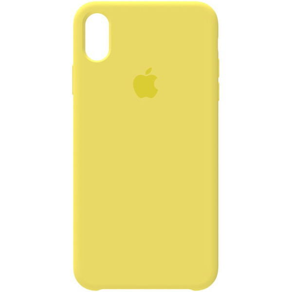 

TOTO Silicone Case Apple iPhone XS Max Lemon Yellow