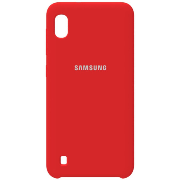 

TOTO Silicone Case Samsung Galaxy A10 Rose Red