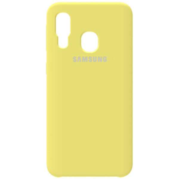 

TOTO Silicone Case Samsung Galaxy A40 Lemon Yellow