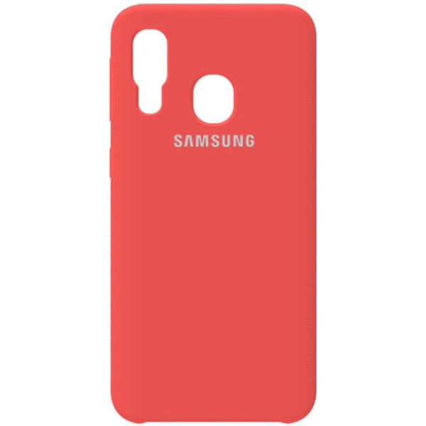

TOTO Silicone Case Samsung Galaxy A40 Peach Pink