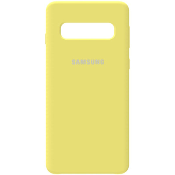 

TOTO Silicone Case Samsung Galaxy S10 Lemon Yellow