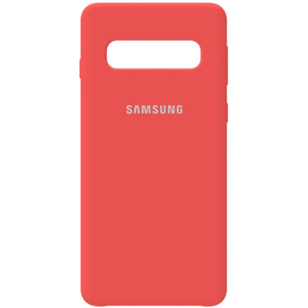 

TOTO Silicone Case Samsung Galaxy S10 Peach Pink