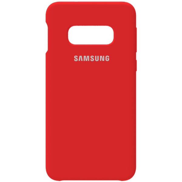 

TOTO Silicone Case Samsung Galaxy S10e Rose Red