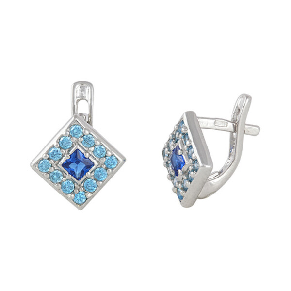 

Серебряные серьги Сильвекс 925 3,2 гр (СК2ФСТ/025)