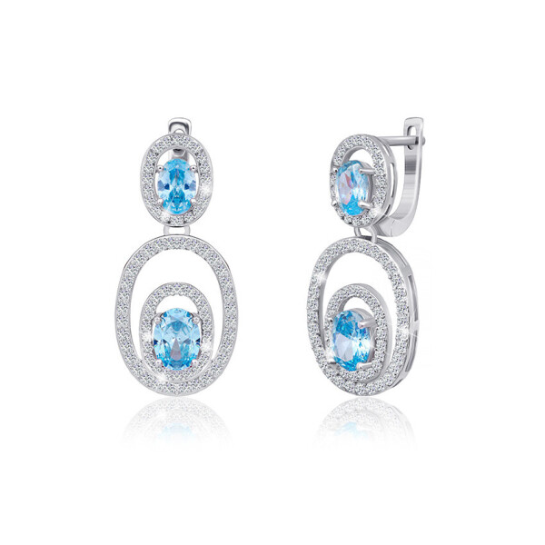 

Серебряные серьги Сильвекс 925 10,5 гр (СК2ФТ/403)