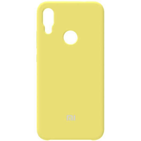 

Чехол TOTO Silicone Case Xiaomi Redmi Note 7 Lemon Yellow