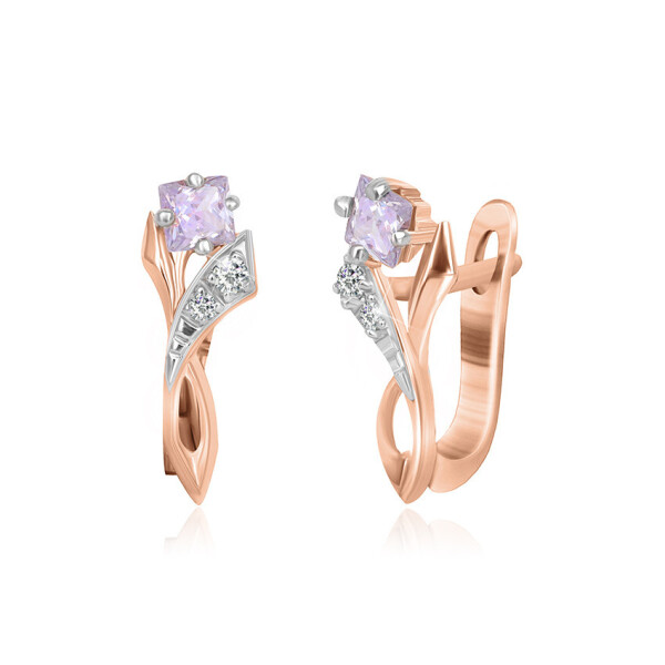 

Серебряные серьги Сильвекс 925 3 гр (СК3ФА/008)