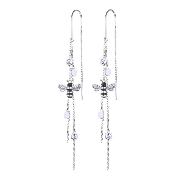 

Серебряные серьги Сильвекс 925 4 гр (С2ЧФ/1465)