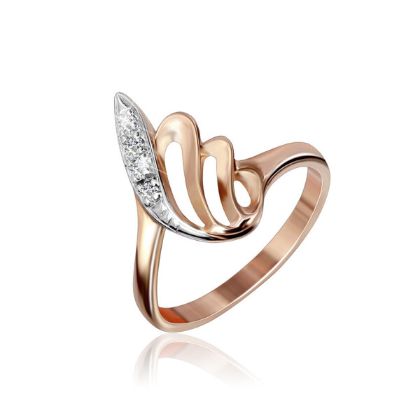 

Серебряное кольцо Сильвекс 925 15 (КК3Ф/009-15)