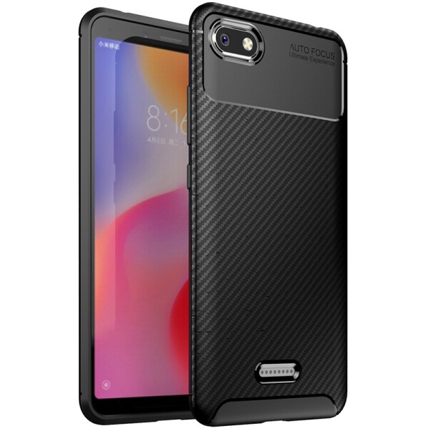 

Чехол TOTO TPU Carbon Fiber 1,5mm Case Xiaomi Redmi 6A Black