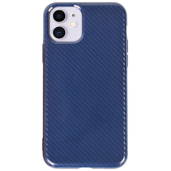 

TOTO TPU Carbon Fiber 2,0mm Case Apple iPhone 11 Navy Blue