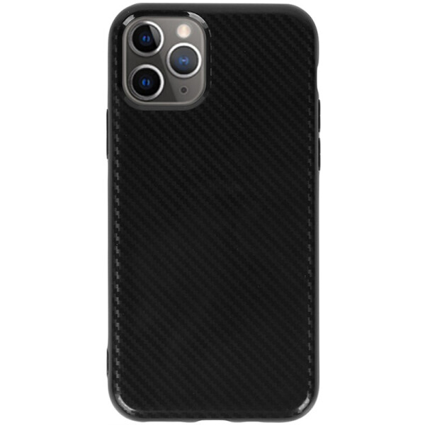 

TOTO TPU Carbon Fiber 2,0mm Case Apple iPhone 11 Pro Black