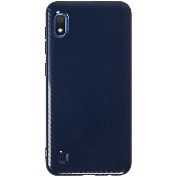 

TOTO TPU Carbon Fiber 2,0mm Case Samsung Galaxy A10 Navy Blue