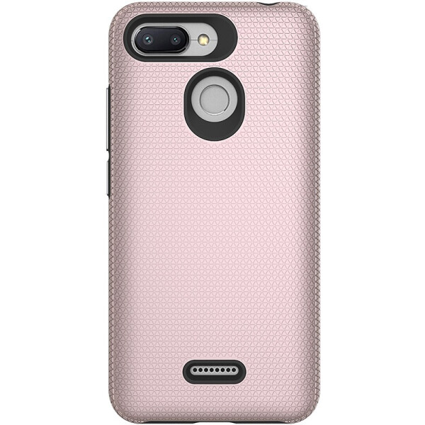 

Чехол TOTO Triangle TPU+PC Case Xiaomi Redmi 6/6A Rose Gold