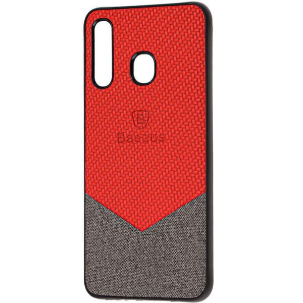 

TPU чехол Baseus Сolor textile для Samsung Galaxy A20 / A30 (Красный) (749399)