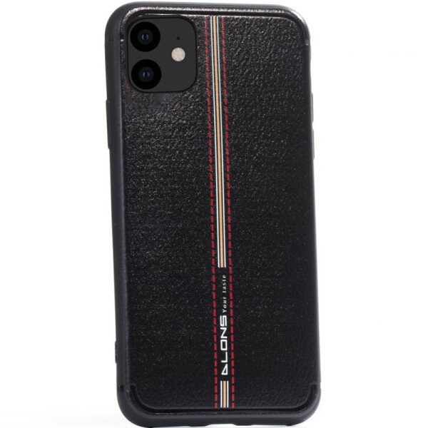 

TPU чехол DLONS Lenny Series для Apple iPhone 11 (6.1) (Черный) (767169)