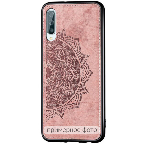 

TPU+Textile чехол Mandala с 3D тиснением для Huawei Honor 9X (China) (Розовый) (769549)