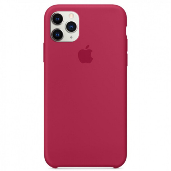 

Чехол Silicone case (A) для Apple iPhone 11 Pro (5.8) (Розовый / Rose red) (771460)