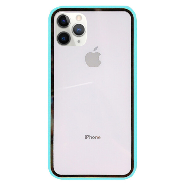 

Прозрачный TPU+PC чехол Epic с цветным бампером для Apple iPhone 11 Pro Max (6.5) (Синий) (766138)