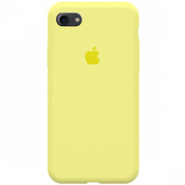 

Чехол Silicone case (A) (с закрытым низом) для Apple iPhone 7 / 8 (4.7) (Желтый / Yellow) (761720)