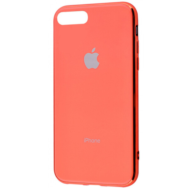 

TPU чехол GLOSSY LOGO для Apple iPhone 7 plus / 8 plus (5.5) (Коралловый) (713621)