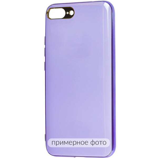 

TPU чехол GLOSSY LOGO для Apple iPhone 7 plus / 8 plus (5.5) (Сиреневый) (767155)