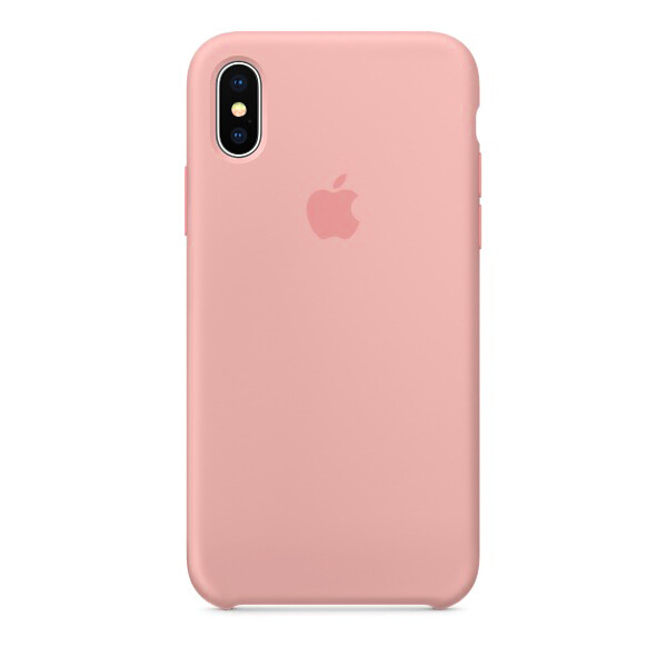 

Чехол Silicone case (AAA) для Apple iPhone X (5.8) (Розовый / Pink Sand) (352718)