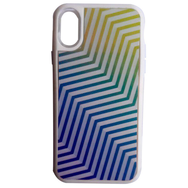 

Голограммный 3D чехол с анимированной заставкой Kaleido Bloom для Apple iPhone X (5.8) / XS (5.8) (Зигзаг - радуга) (700698)