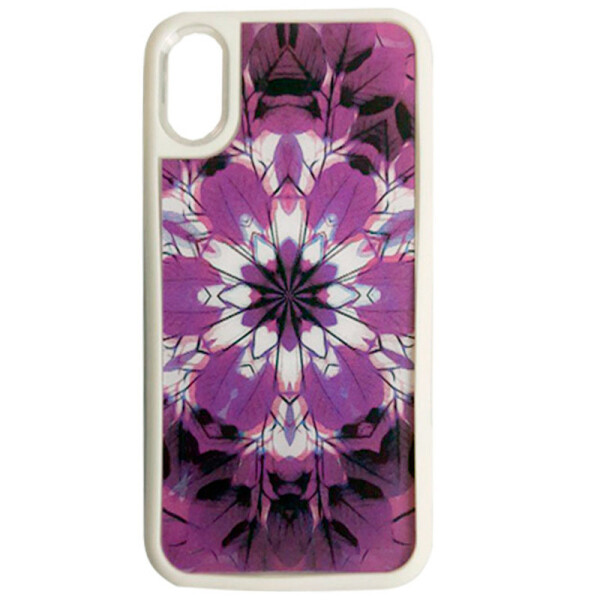 

Голограммный 3D чехол с анимированной заставкой Kaleido Bloom для Apple iPhone X (5.8) / XS (5.8) (Мандала - белый фон) (700700)