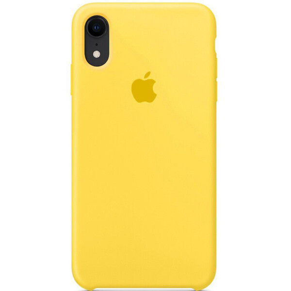 

Чехол Silicone case (AAA) для Apple iPhone XR (6.1) (Желтый / Canary Yellow) (715248)