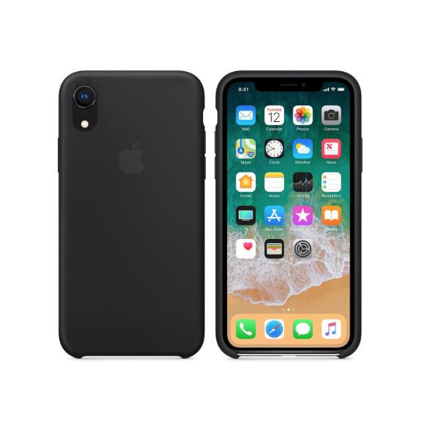 

Чехол Silicone case (A) для Apple iPhone XR (6.1) (Черный / Black) (766772)
