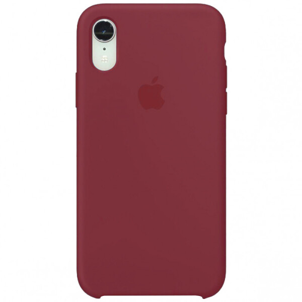 

Чехол Silicone case (A) для Apple iPhone XR (6.1) (Бордовый / Maroon) (771551)