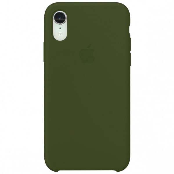 

Чехол Silicone case (A) для Apple iPhone XR (6.1) (Зеленый / Army green) (771553)