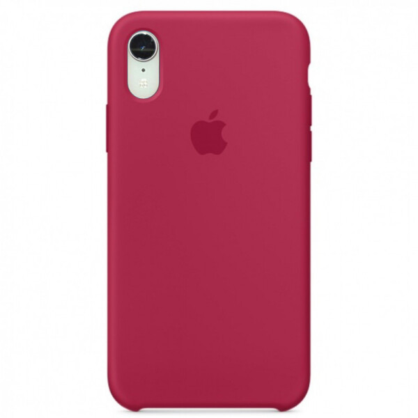 

Чехол Silicone case (A) для Apple iPhone XR (6.1) (Розовый / Rose red) (771559)