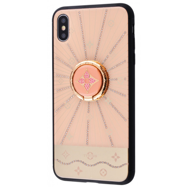 

TPU+Glass чехол TYBOMB Shinig Line для Apple iPhone XS Max (6.5) (pink) (765881)