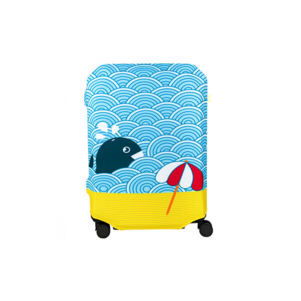 

Чехол для чемоданов BG Berlin Hug Cover Light Whale 44-52см S Bg002-02-115-S