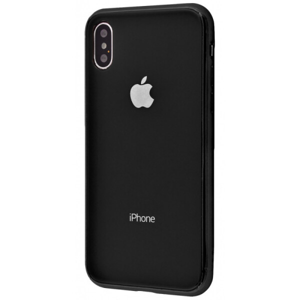 

TPU+Glass чехол Glamor для Apple iPhone XS Max (6.5) (Черный) (784837)