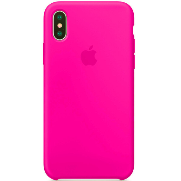 

Чехол Silicone case (A) для Apple iPhone XS Max (6.5) (Розовый / Barbie pink) (769460)