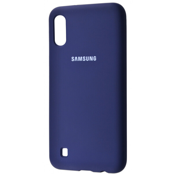 

Чехол Silicone Case Full Protective для Samsung Galaxy A10 (A105F) (Синий / Midnight Blue) (769544)