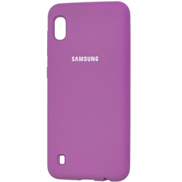 

Чехол Silicone Case Full Protective для Samsung Galaxy A10 (A105F) (Сиреневый / Dasheen) (769545)