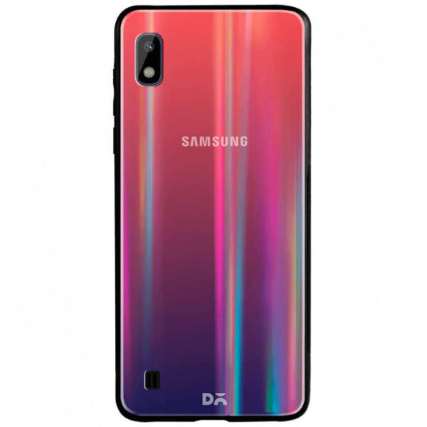 

TPU+Glass чехол Gradient Aurora с лого для Samsung Galaxy A10 (A105F) (Красный) (743633)
