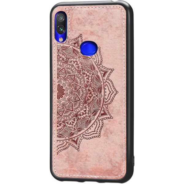 

TPU+Textile чехол Mandala с 3D тиснением для Samsung Galaxy A10s (Розовый) (784289)