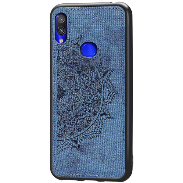 

TPU+Textile чехол Mandala с 3D тиснением для Samsung Galaxy A10s (Синий) (784291)